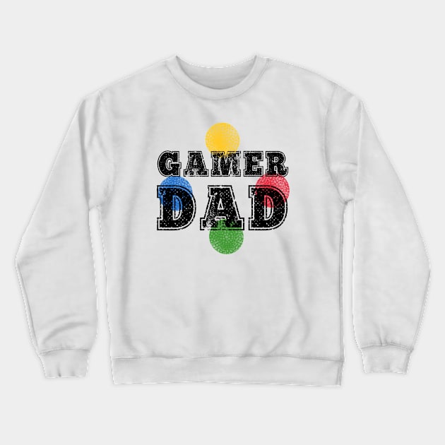 Gamer Dad (xbox) Crewneck Sweatshirt by euheincaio